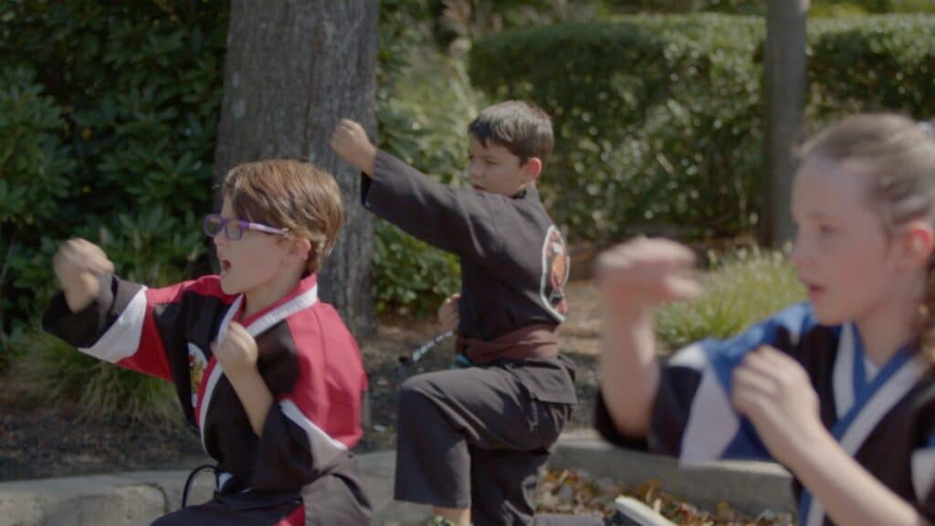 Teaching confidence building for children.